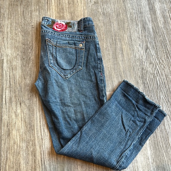 Freestyle Revolution rose embroidered jeans - Picture 1 of 6
